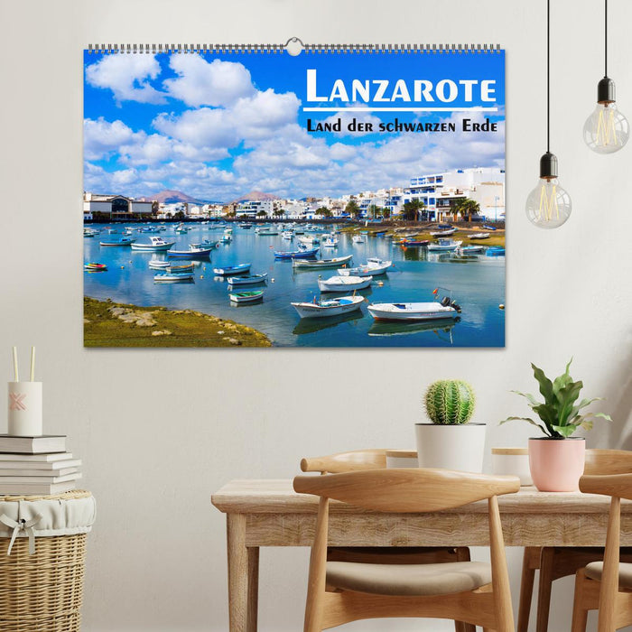 Lanzarote - Land der schwarzen Erde (CALVENDO Wandkalender 2024)