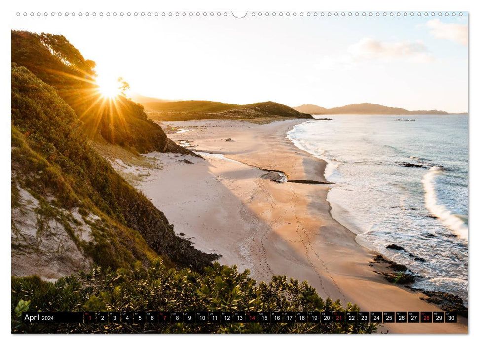 Neuseeland - Die schönsten Orte der Nord- und Südinsel (CALVENDO Premium Wandkalender 2024)