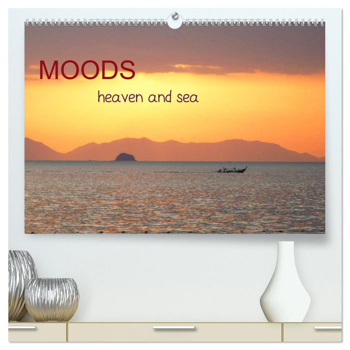 MOODS / heaven and sea (CALVENDO Premium Wandkalender 2024)