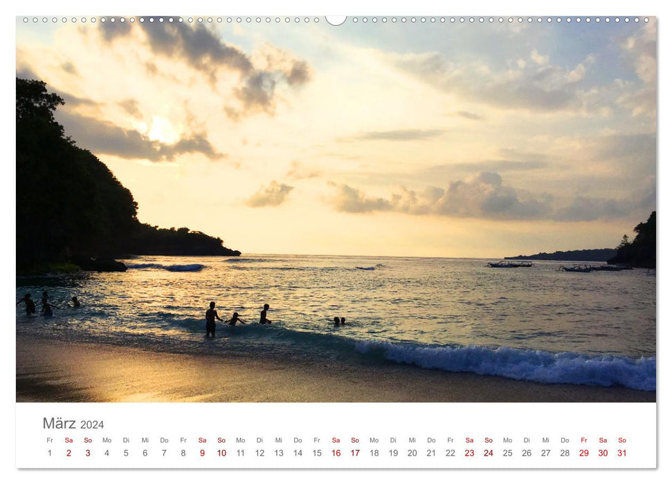 MOODS / heaven and sea (CALVENDO Premium Wandkalender 2024)