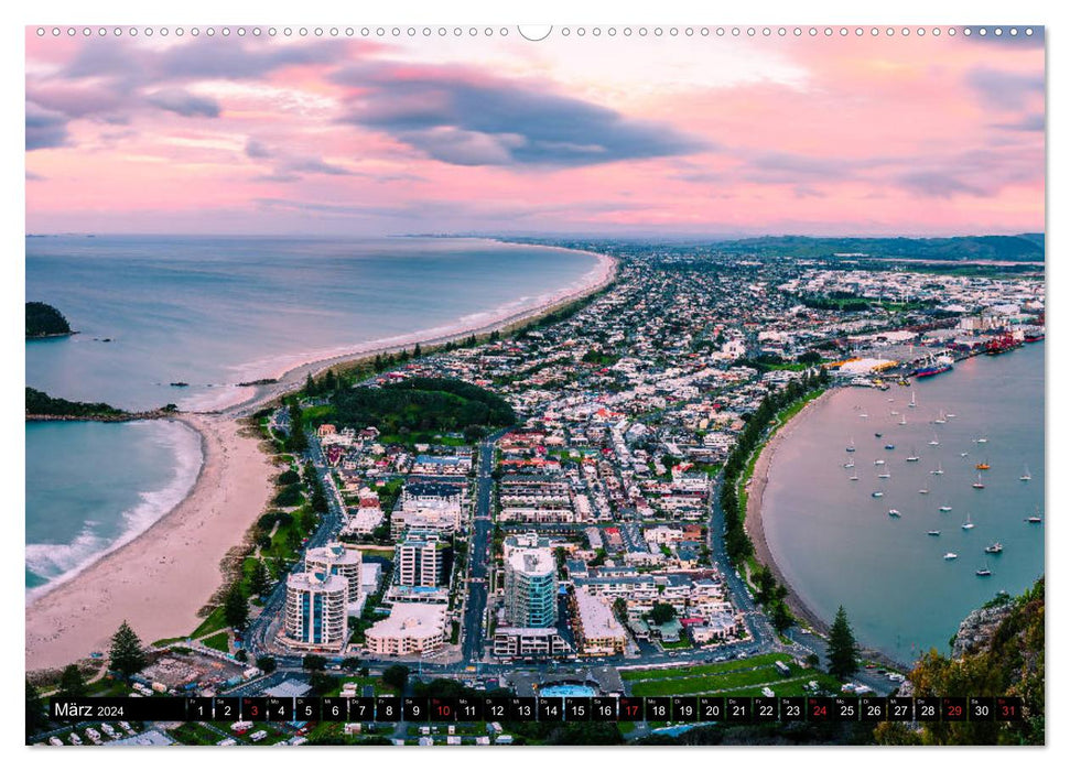 Neuseeland - Die schönsten Orte der Nord- und Südinsel (CALVENDO Wandkalender 2024)