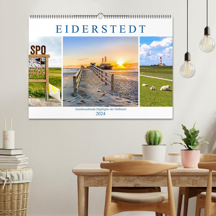 EIDERSTEDT-HIGHLIGHTS (CALVENDO Wandkalender 2024)