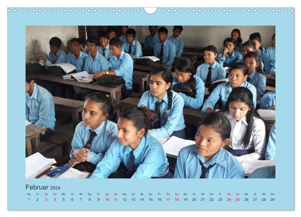 Kalender der Nepal Kinderhilfe e.V. (CALVENDO Wandkalender 2024)