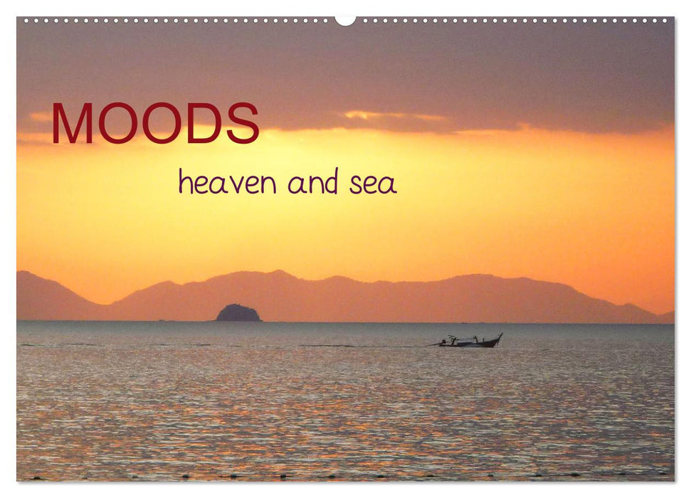 MOODS / heaven and sea (CALVENDO Wandkalender 2024)