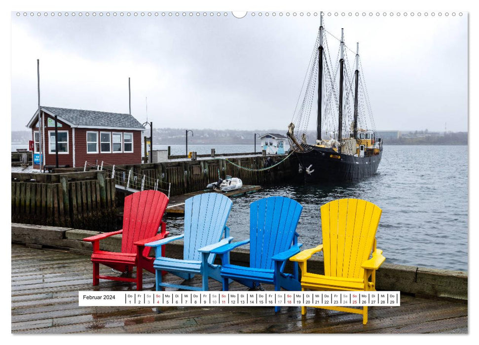 Halifax in Kanada (CALVENDO Premium Wandkalender 2024)
