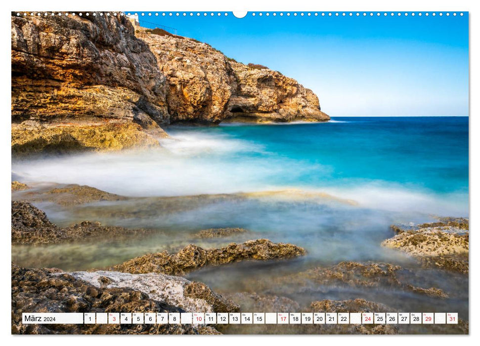 Cala Romantica - Mallorcas romantische Ostküste (CALVENDO Premium Wandkalender 2024)