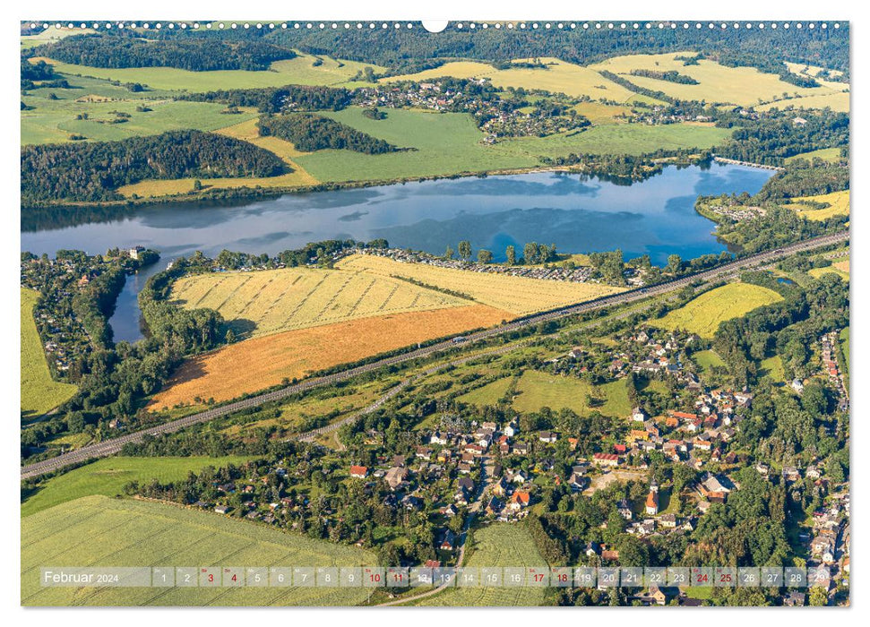 Vogtland - Farben einer Landschaft (CALVENDO Premium Wandkalender 2024)