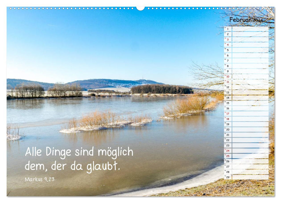 Heimat Hesselberg (CALVENDO Wandkalender 2024)