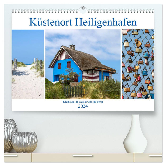 Küstenort Heiligenhafen (CALVENDO Premium Wandkalender 2024)