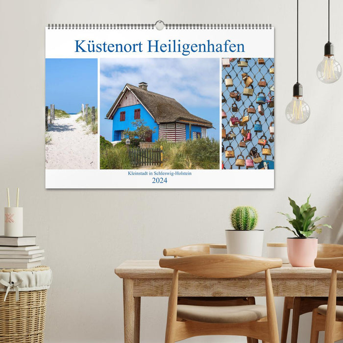 Küstenort Heiligenhafen (CALVENDO Wandkalender 2024)