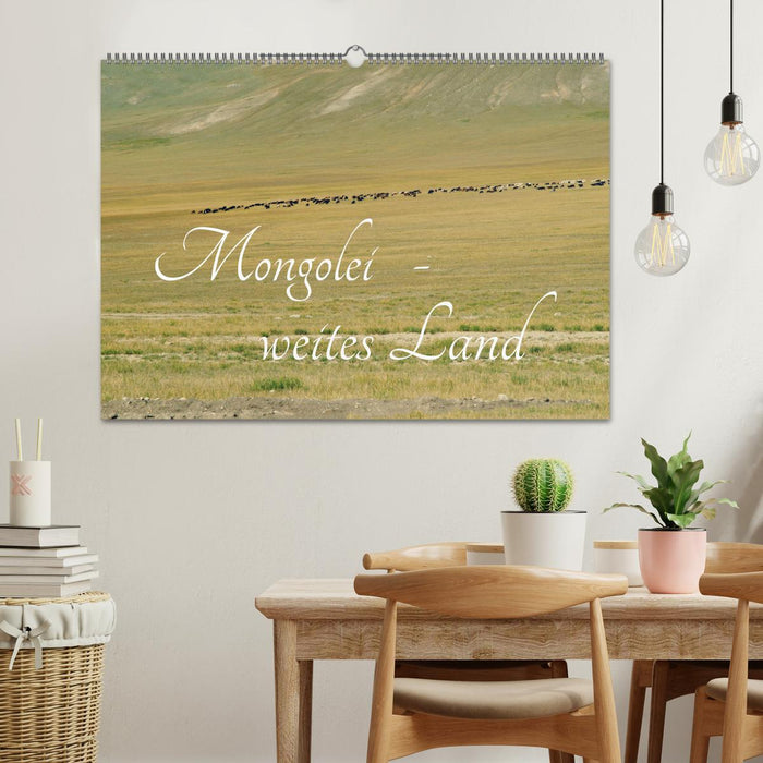 Mongolei - weites Land (CALVENDO Wandkalender 2024)