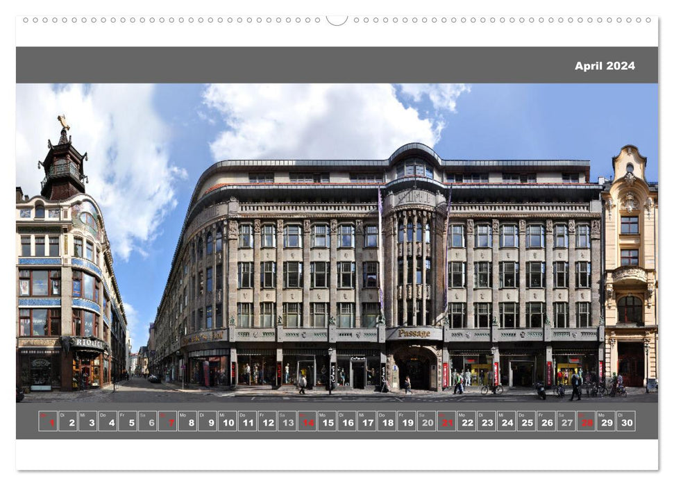 Leipzig Fassade 2024 (CALVENDO Wandkalender 2024)