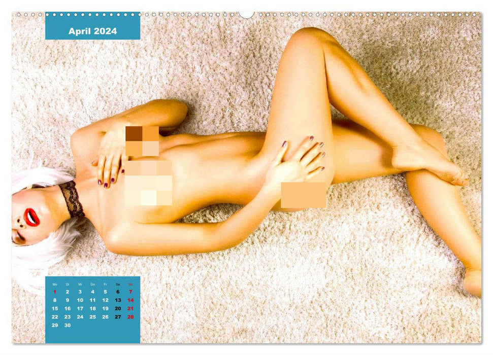 Pure Erotik! Sinnlichen Frauen für verführerische Momente (CALVENDO Wandkalender 2024)