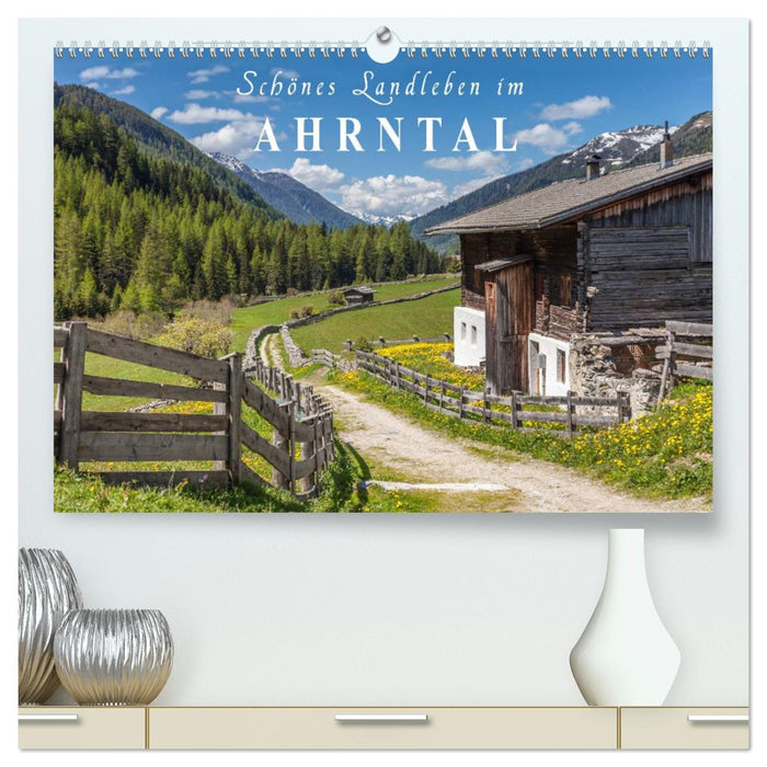Belle vie à la campagne dans l'Ahrntal (Calendrier mural CALVENDO Premium 2024) 