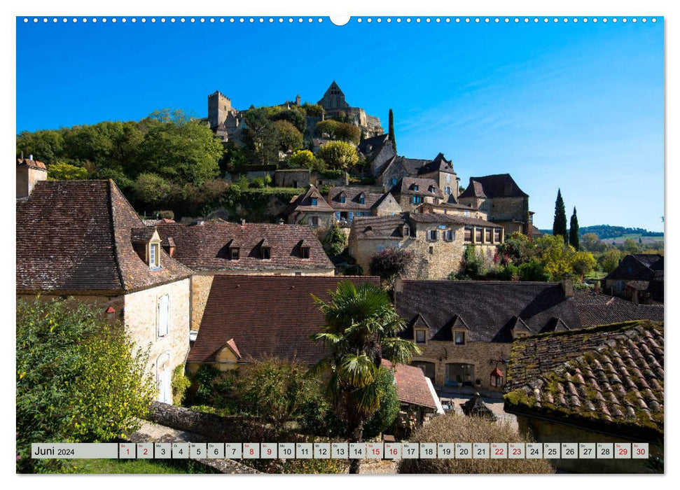 Mystische Dordogne (CALVENDO Wandkalender 2024)