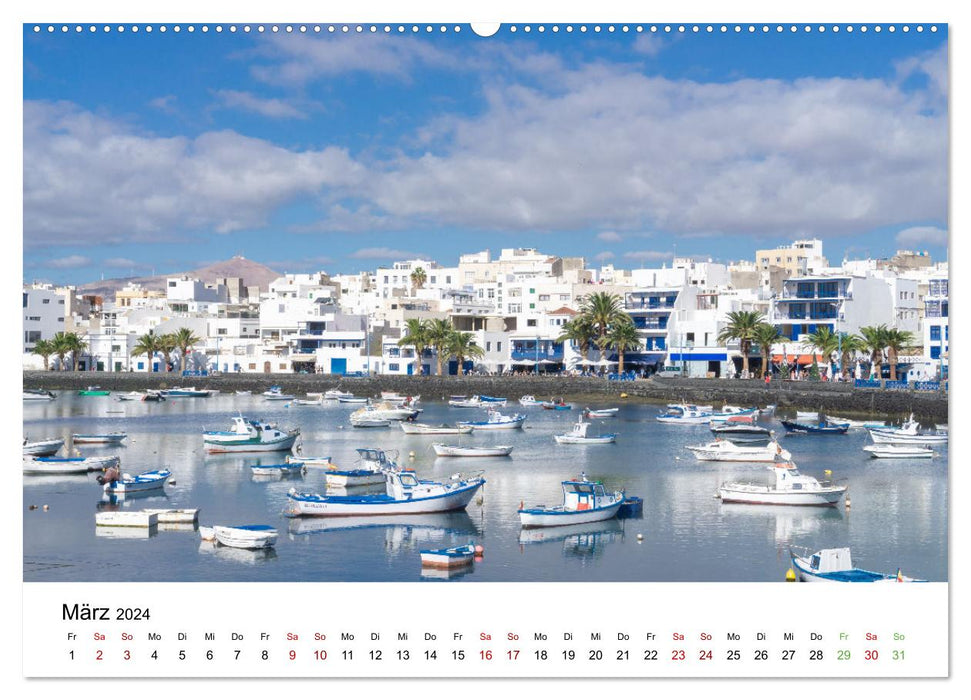 Îles Canaries - belles îles de l'Atlantique (calendrier mural CALVENDO 2024) 