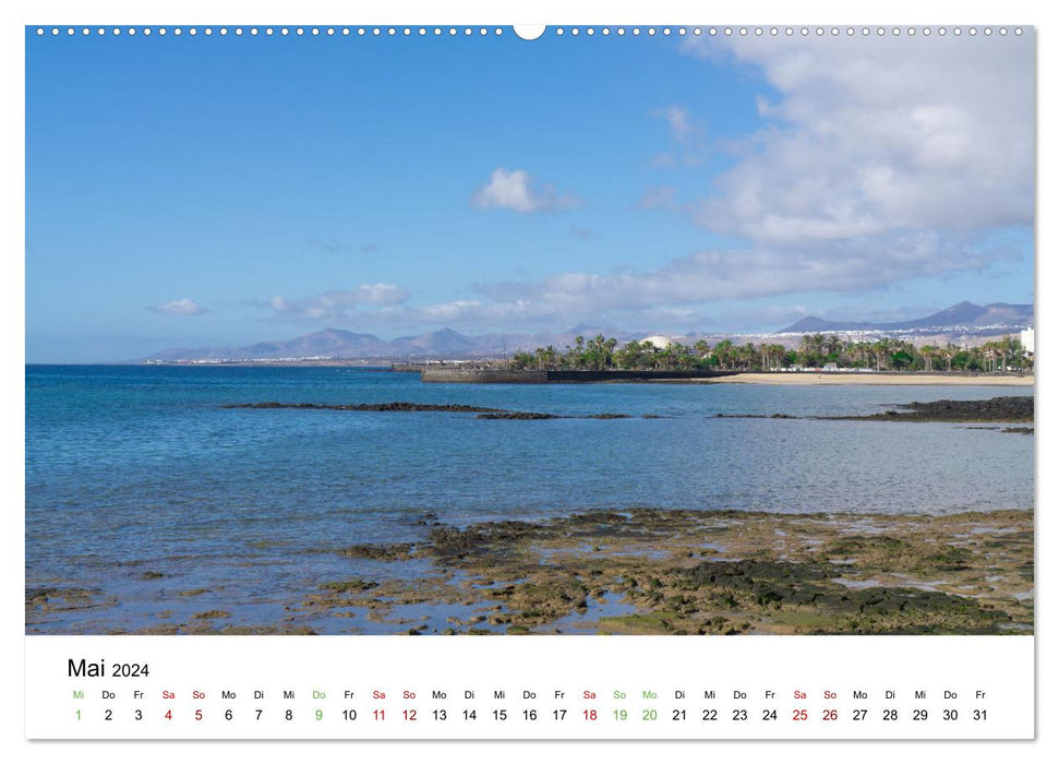 Îles Canaries - belles îles de l'Atlantique (calendrier mural CALVENDO 2024) 