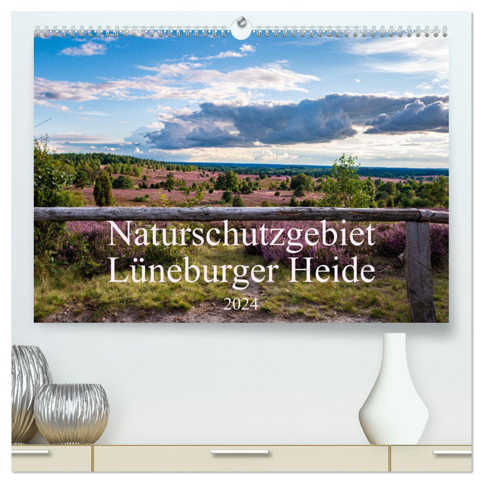 Naturschutzgebiet Lüneburger Heide (CALVENDO Premium Wandkalender 2024)