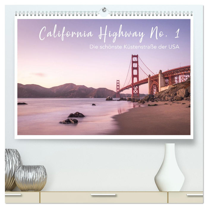 California Highway No. 1 - La plus belle route côtière des USA (Calendrier mural CALVENDO Premium 2024) 