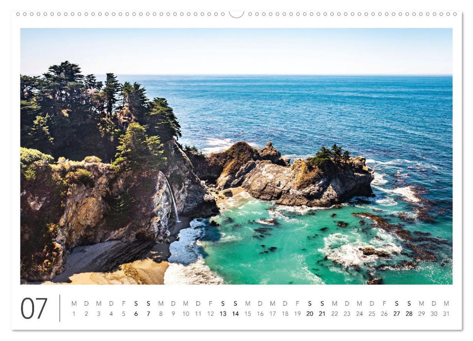 California Highway No. 1 - Die schönste Küstenstraße der USA (CALVENDO Premium Wandkalender 2024)