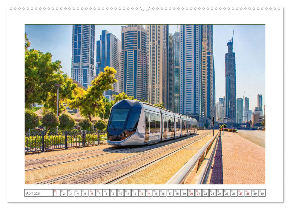 Dubaï - Métropole fascinante (Calendrier mural CALVENDO 2024) 