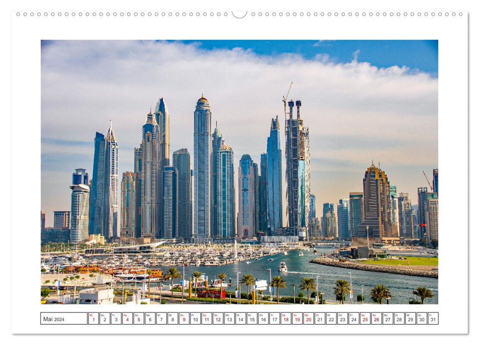 Dubaï - Métropole fascinante (Calendrier mural CALVENDO 2024) 