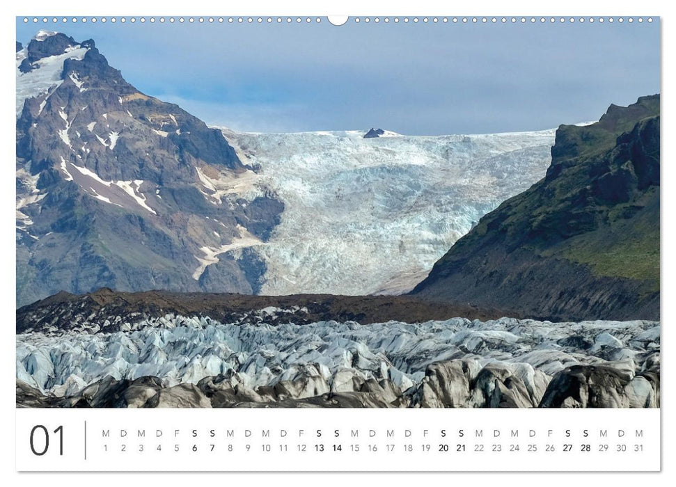 Islande magique (Calendrier mural CALVENDO 2024) 