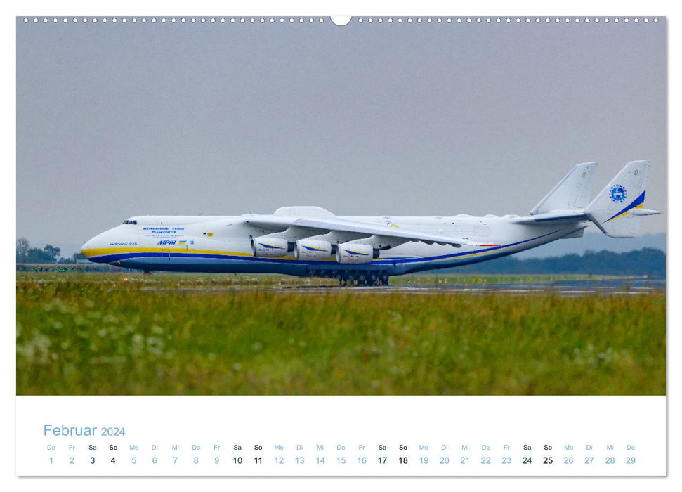 ANTONOV AN-225 "MRIJA" (CALVENDO Premium Wandkalender 2024)