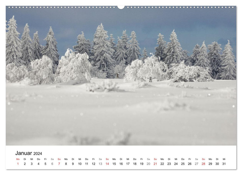 SAUERLAND – Lieux spéciaux (Calvendo Premium Wall Calendar 2024) 