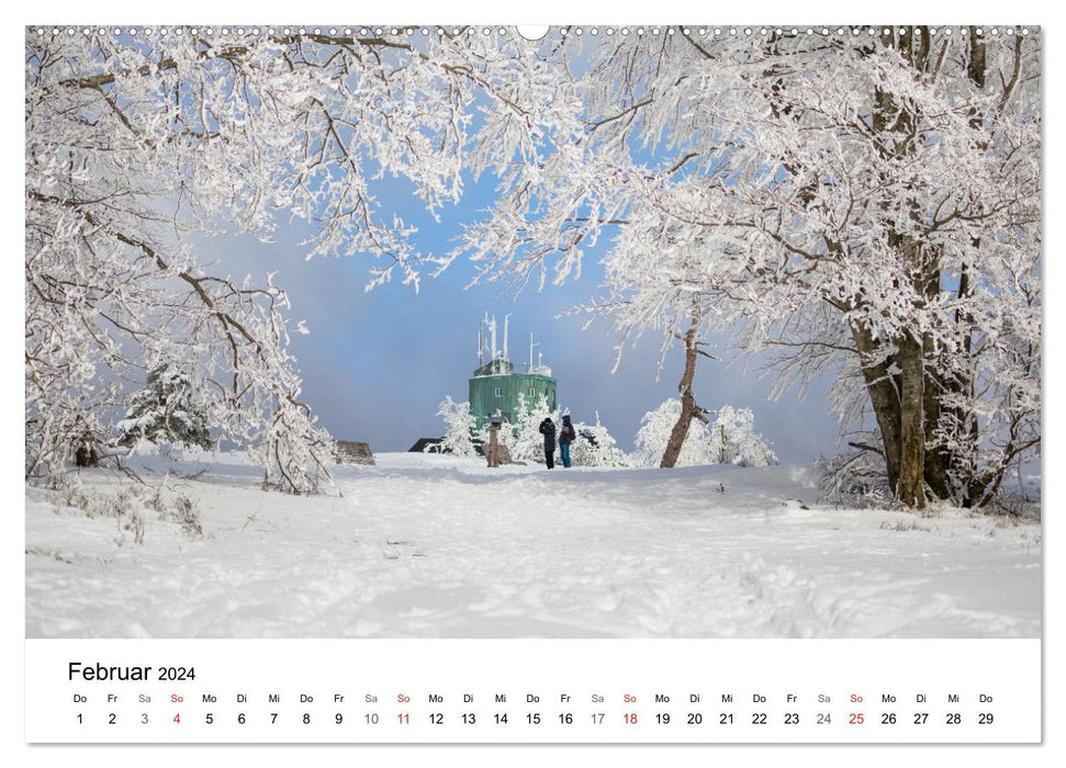 SAUERLAND – Lieux spéciaux (Calvendo Premium Wall Calendar 2024) 