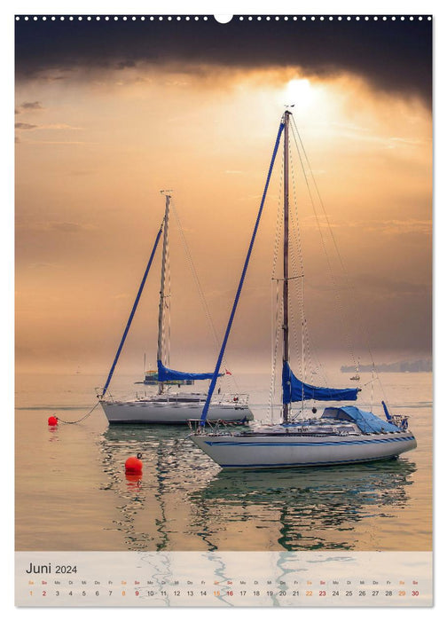 Voile - ma passion (Calendrier mural CALVENDO Premium 2024) 