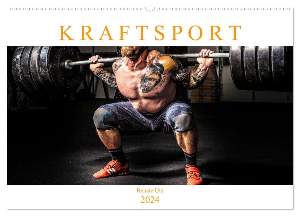 Kraftsport (CALVENDO Wandkalender 2024)