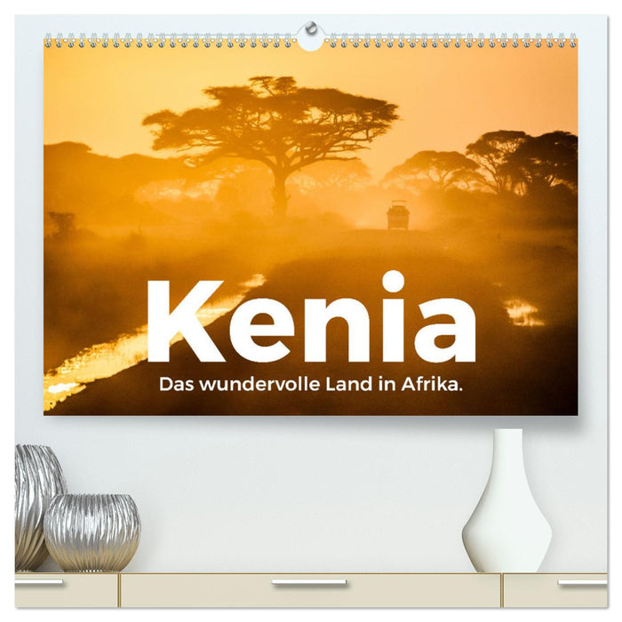 Kenya - Le merveilleux pays d'Afrique. (Calendrier mural CALVENDO Premium 2024) 