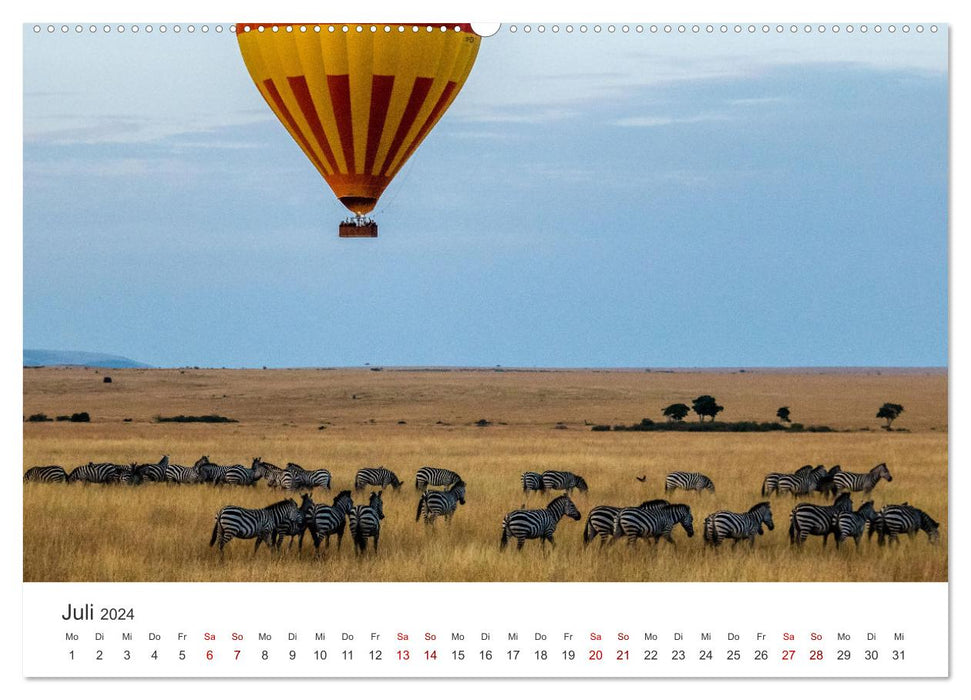 Kenya - Le merveilleux pays d'Afrique. (Calendrier mural CALVENDO Premium 2024) 
