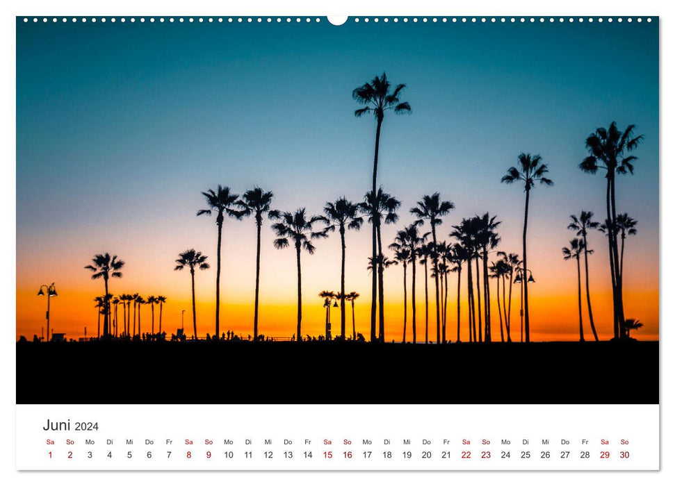 Kalifornien - Los Angeles, San Francisco und viel mehr. (CALVENDO Premium Wandkalender 2024)