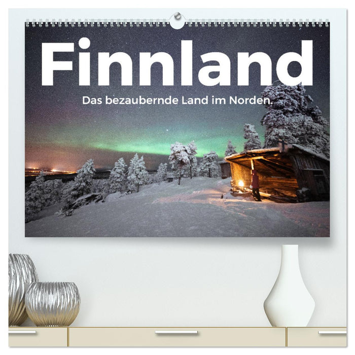 Finlande - Le pays enchanteur du nord. (Calendrier mural CALVENDO Premium 2024) 