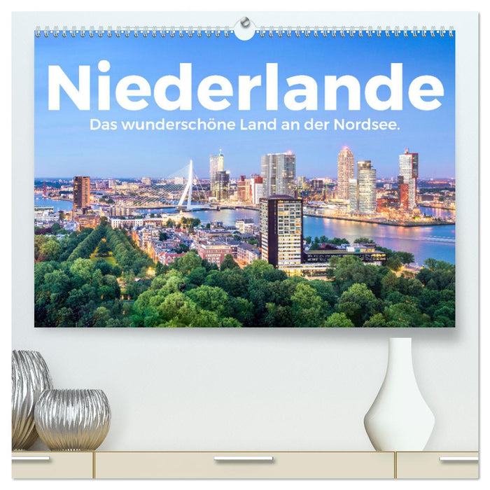 Pays-Bas - Le magnifique pays de la mer du Nord. (Calendrier mural CALVENDO Premium 2024) 