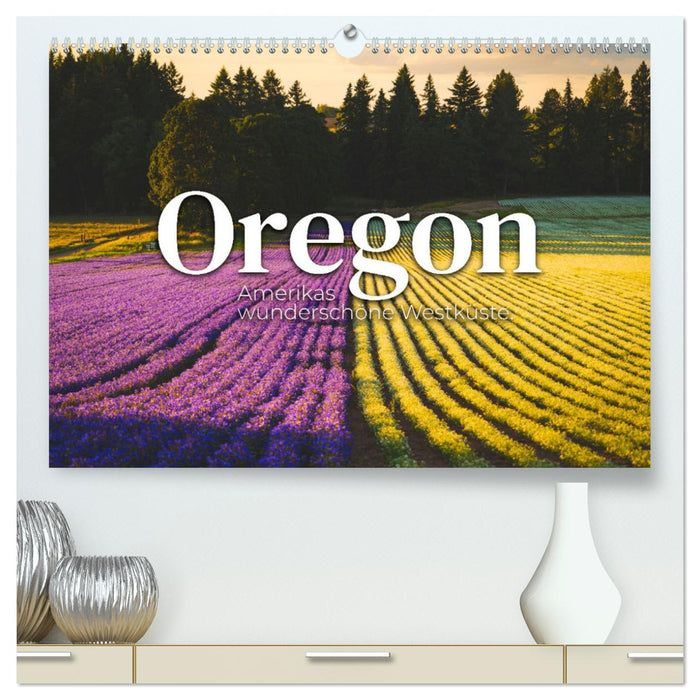 Oregon – La magnifique côte ouest américaine (Calvendo Premium Wall Calendar 2024) 