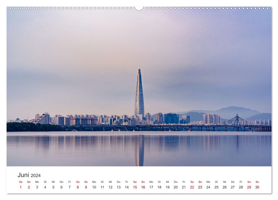 Südkorea - Eine Reise in ein unbekanntes Land. (CALVENDO Premium Wandkalender 2024)