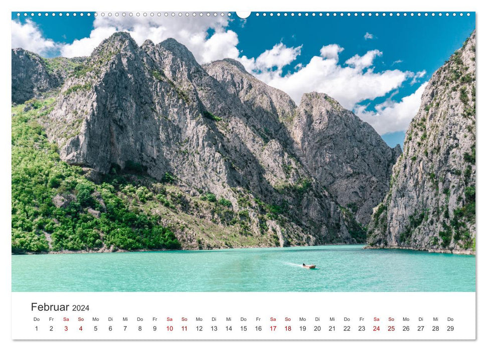 Albanien - Traumhafte Natur (CALVENDO Premium Wandkalender 2024)
