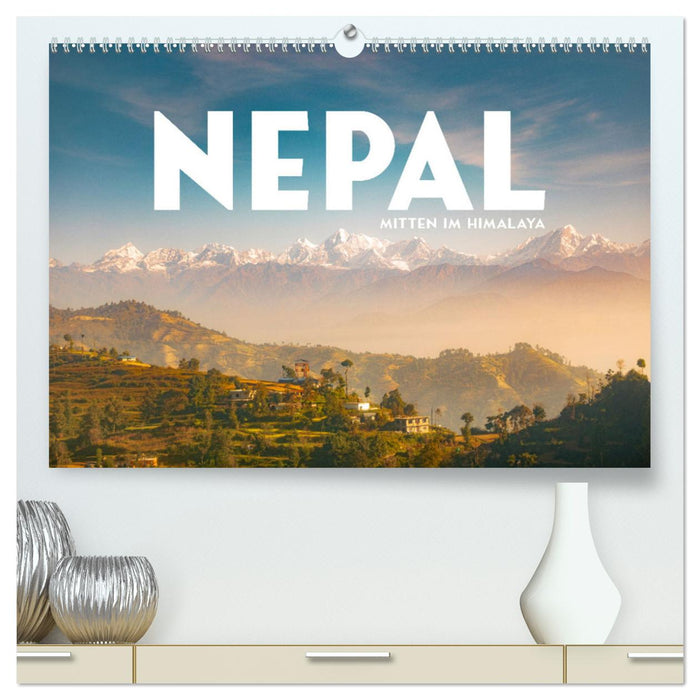 Nepal - Mitten im Himalaya (CALVENDO Premium Wandkalender 2024)