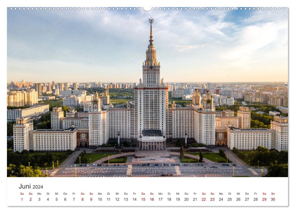 Russland - Eine Reise durch ein beeindruckendes Land. (CALVENDO Premium Wandkalender 2024)