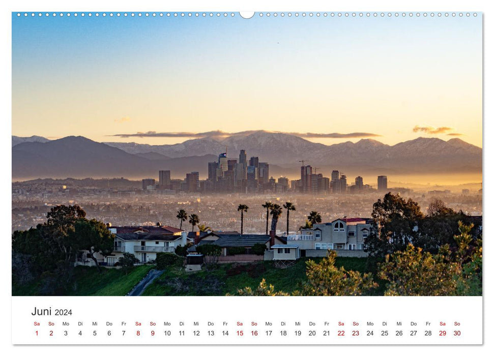 Los Angeles - City of Angels (CALVENDO Premium Wandkalender 2024)