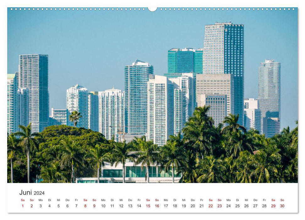 Miami - Gateway to the Americas (CALVENDO Wandkalender 2024)