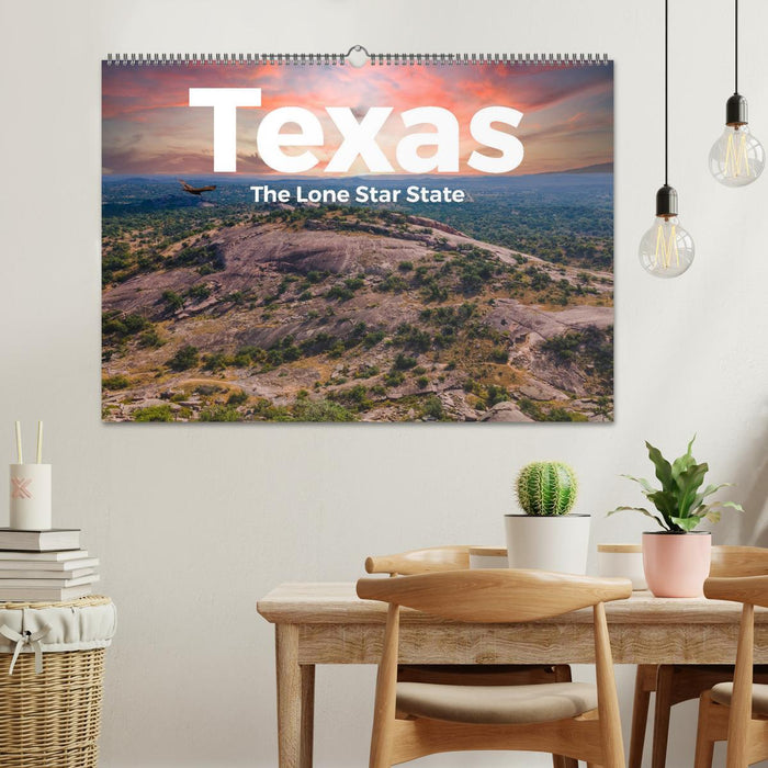 Texas - The Lone Star State (CALVENDO Wandkalender 2024)
