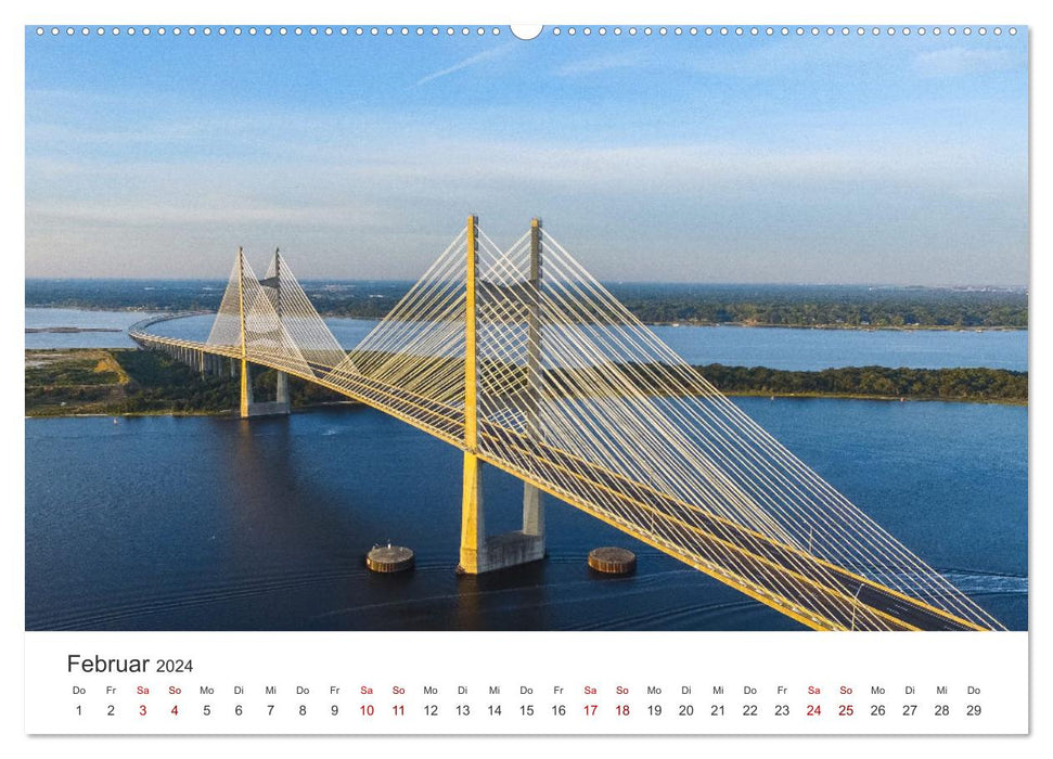 Florida - The Sunshine State (CALVENDO Wandkalender 2024)