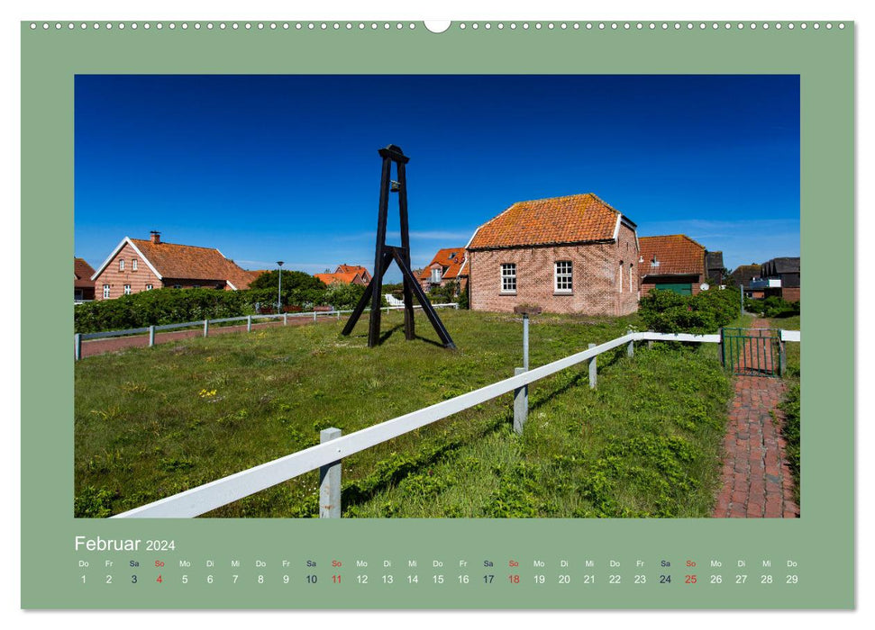 Baltrum - Das Dornröschen der Ostfriesischen Inseln (CALVENDO Premium Wandkalender 2024)