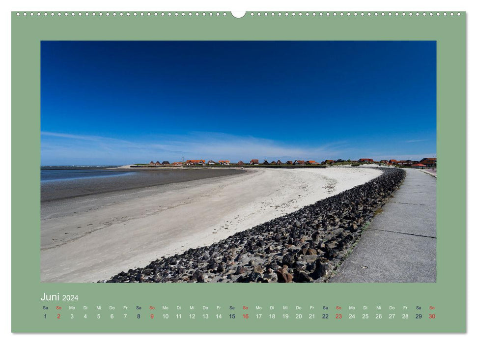 Baltrum - Das Dornröschen der Ostfriesischen Inseln (CALVENDO Premium Wandkalender 2024)