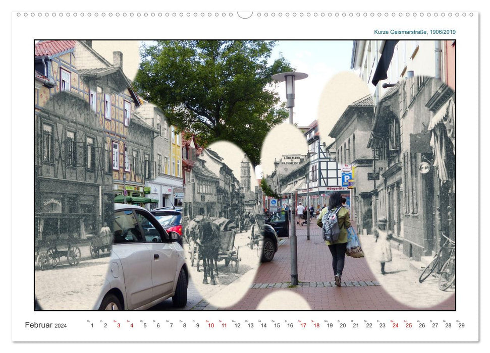 Göttingen, Photographische ZEIT-SCHNITTE (CALVENDO Wandkalender 2024)