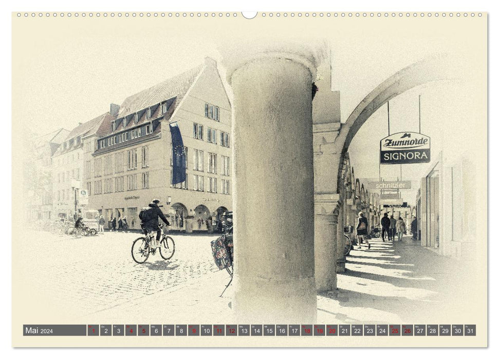Münster fährt Leeze! (CALVENDO Premium Wandkalender 2024)
